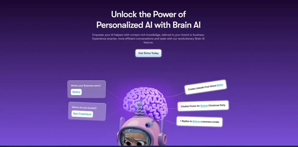 Key Features of Sintra AI