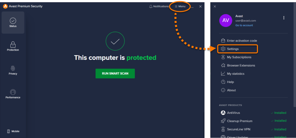 Malware Protection and Security Level