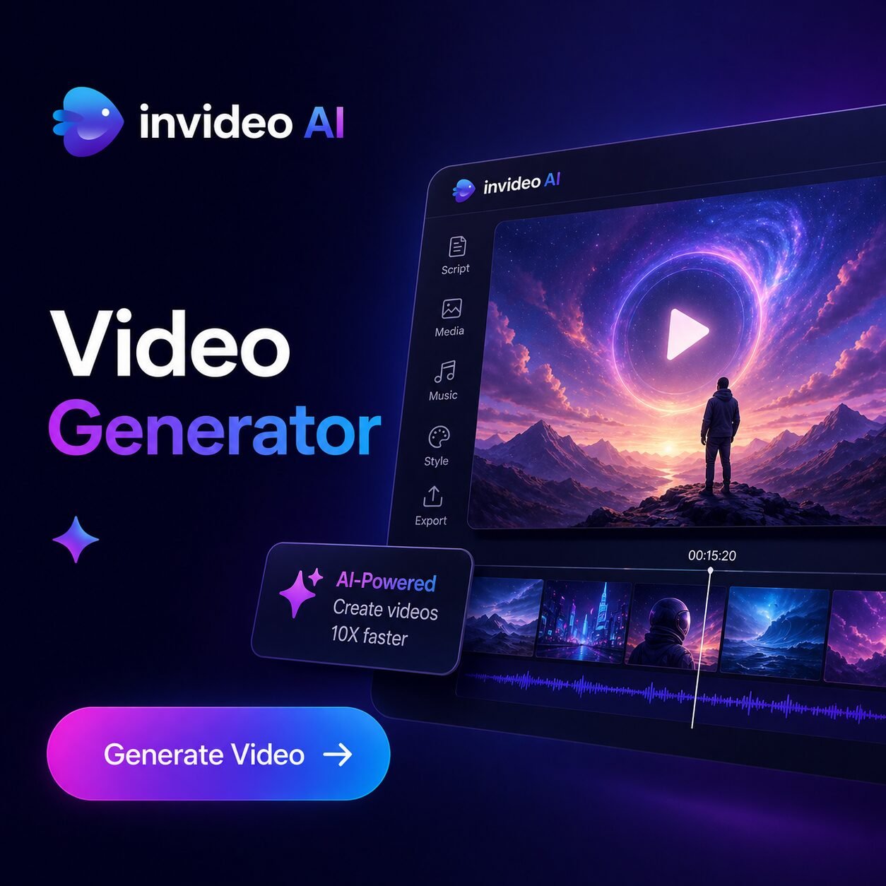 Invideo AI - Video Generator