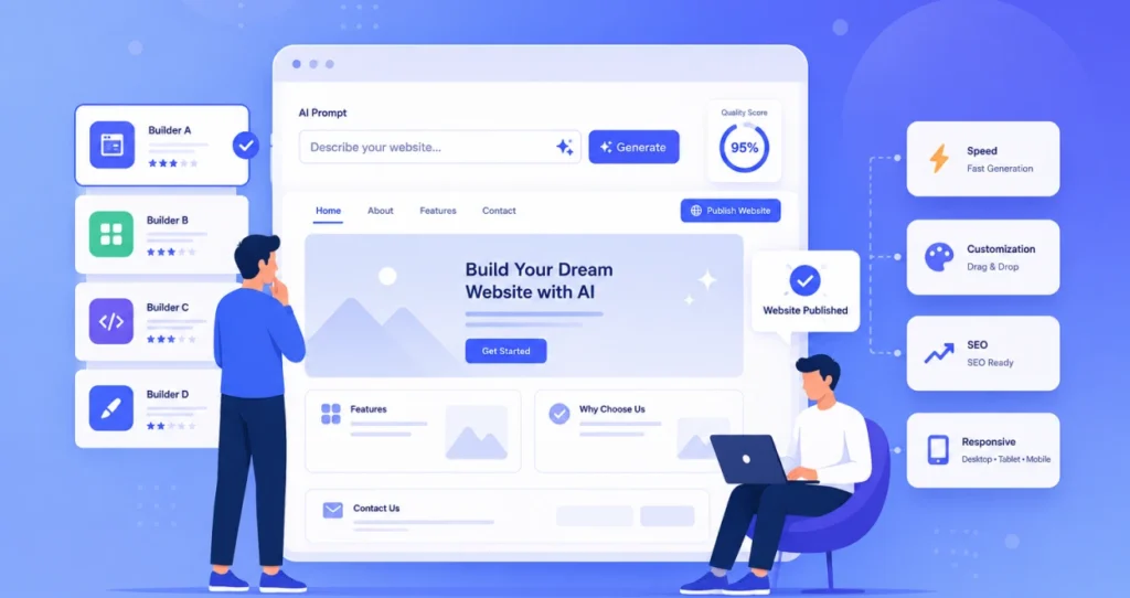 Essential Features to Look for in an AI Website Builder
