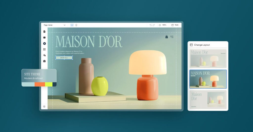No-Code Website Builder for Small Businesses